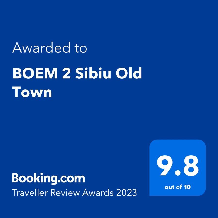 Boem 2 Sibiu Old Town Daire Dış mekan fotoğraf